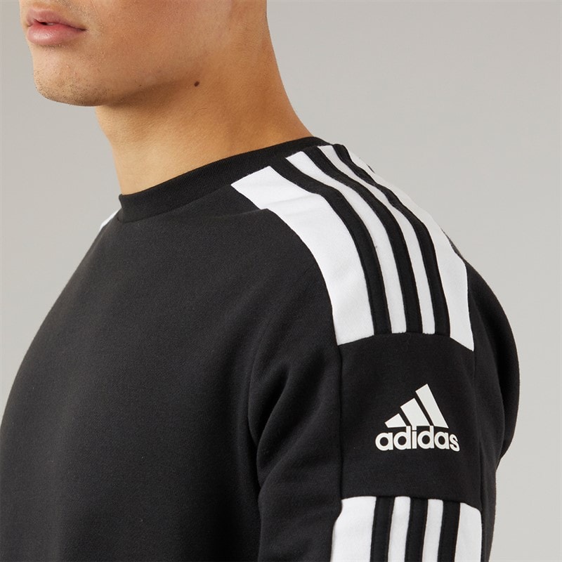 adidas Mens Squadra 21 Sweatshirt Black/White - Image 3