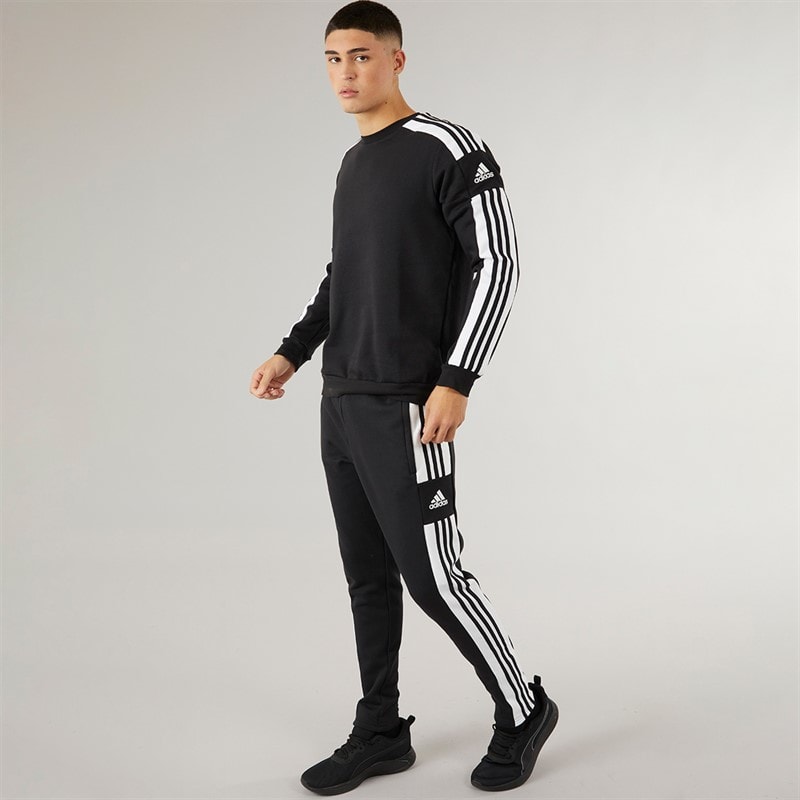 adidas Mens Squadra 21 Sweatshirt Black/White - Image 4