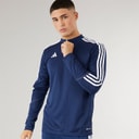 adidas Mens Tiro 23 Club 1/4 Zip Training Top Navy/White