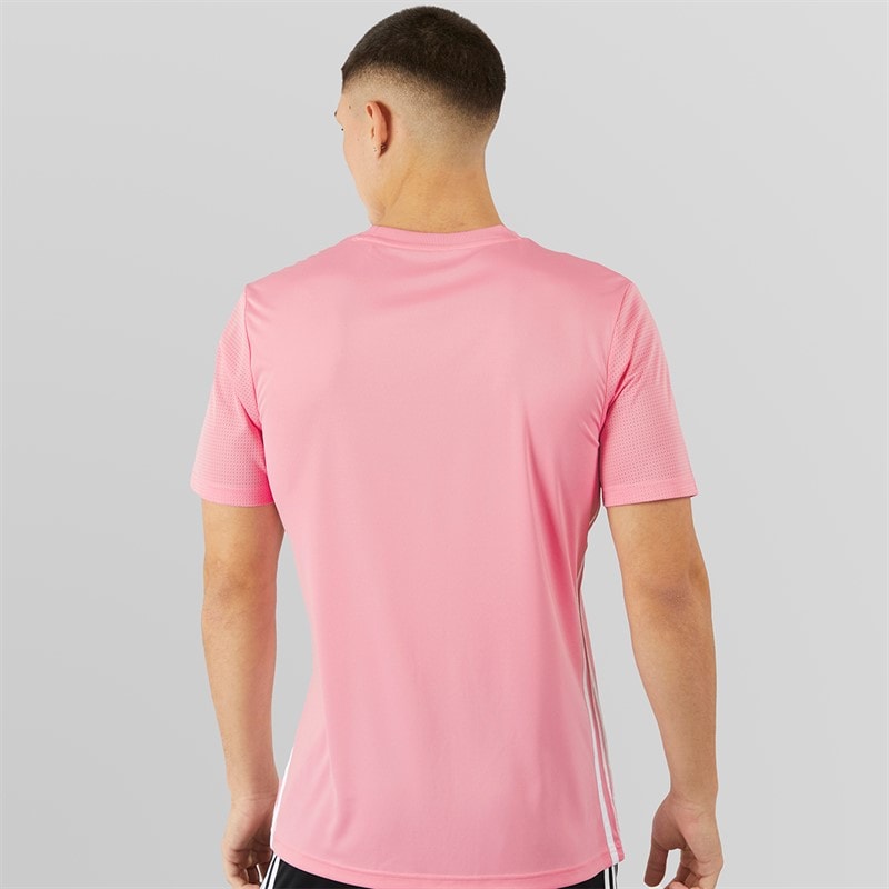 adidas Mens Tabela 23 T-Shirt Light Pink/White - Image 2