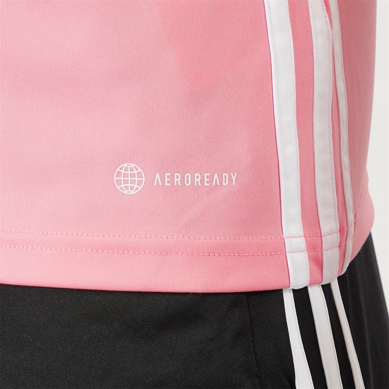 adidas Mens Tabela 23 T-Shirt Light Pink/White - Image 5