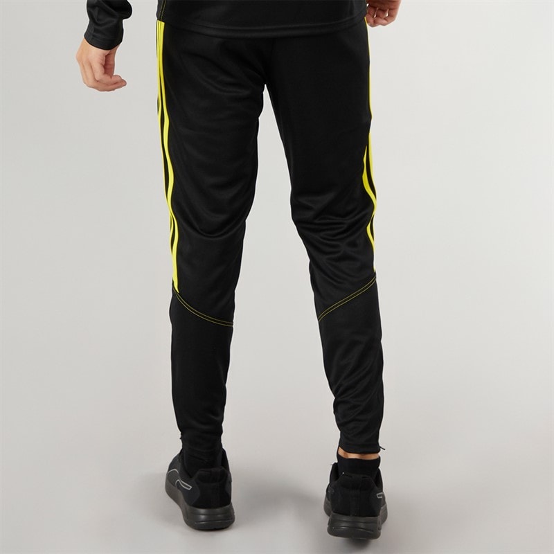 adidas Mens Tiro 23 Club Track Pants Black/Bright Yellow - Image 2