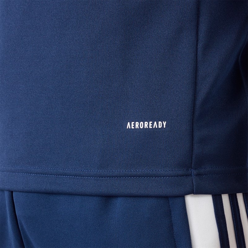 adidas Mens Squadra 21 1/4 Zip Training Top Navy/White - Image 5
