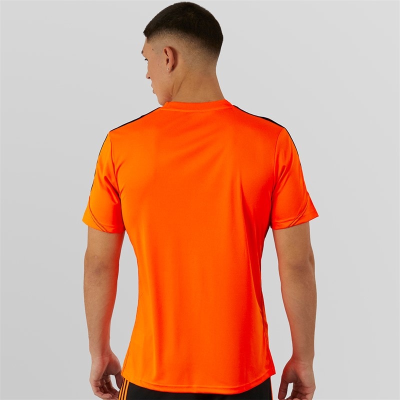 adidas Mens Tiro 23 Club T-Shirt Signal Orange/Black - Image 2