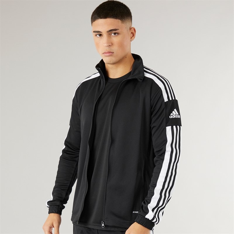 adidas Mens Squadra 21 Track Jacket Black/White - Image 3