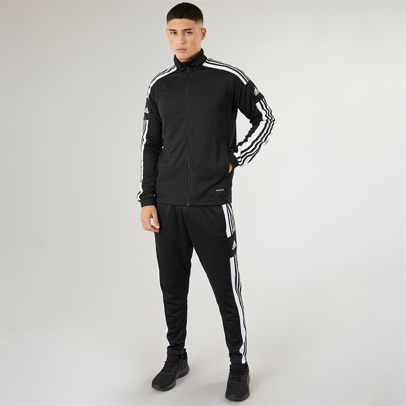 adidas Mens Squadra 21 Track Jacket Black/White - Image 4