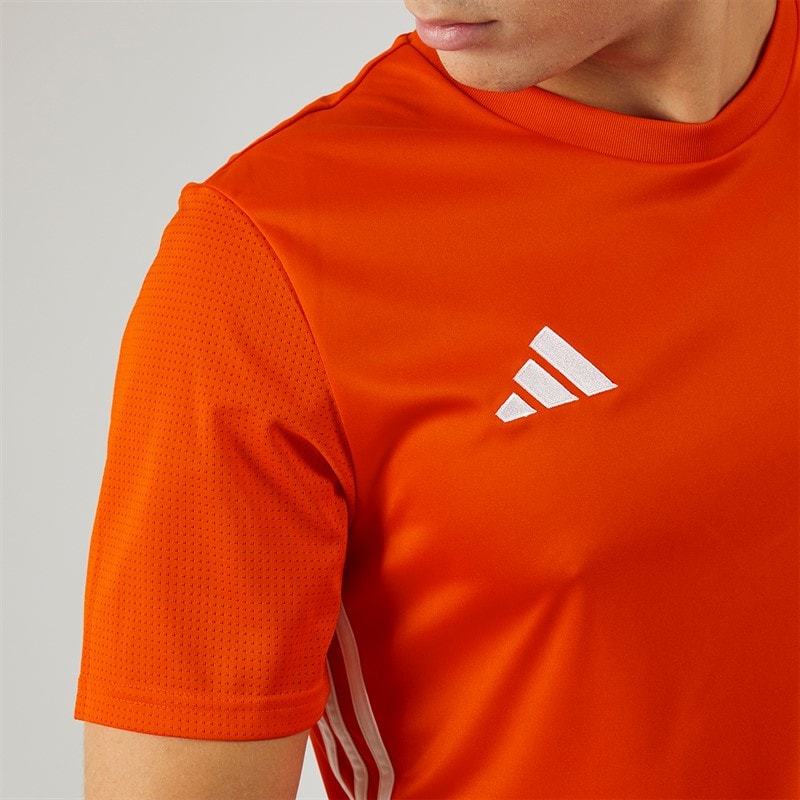 adidas Mens Tabela 23 T-Shirt Team Orange/White - Image 3