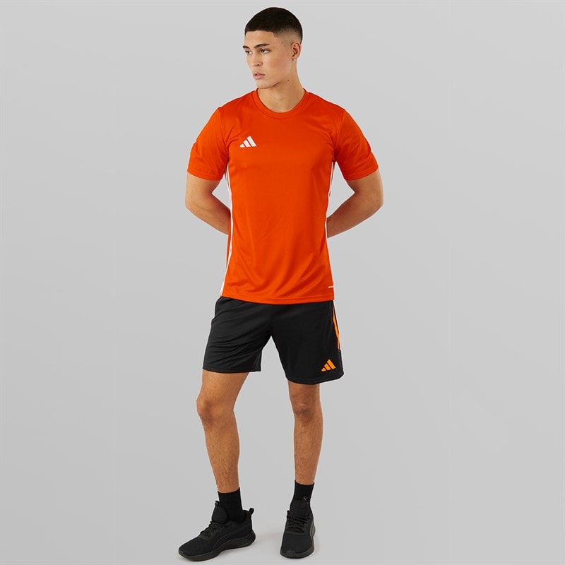 adidas Mens Tabela 23 T-Shirt Team Orange/White - Image 4