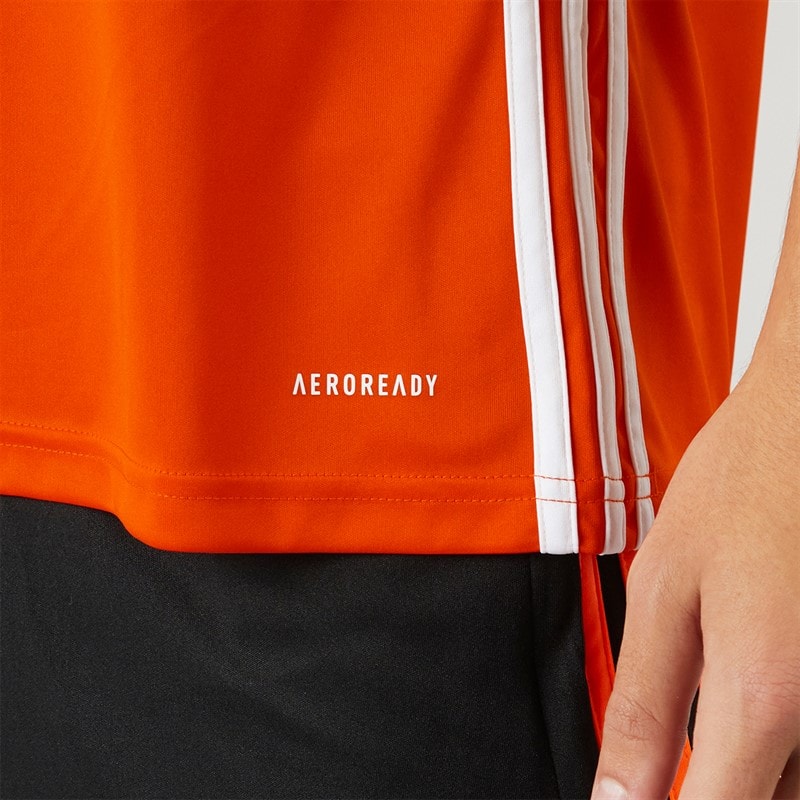 adidas Mens Tabela 23 T-Shirt Team Orange/White - Image 5