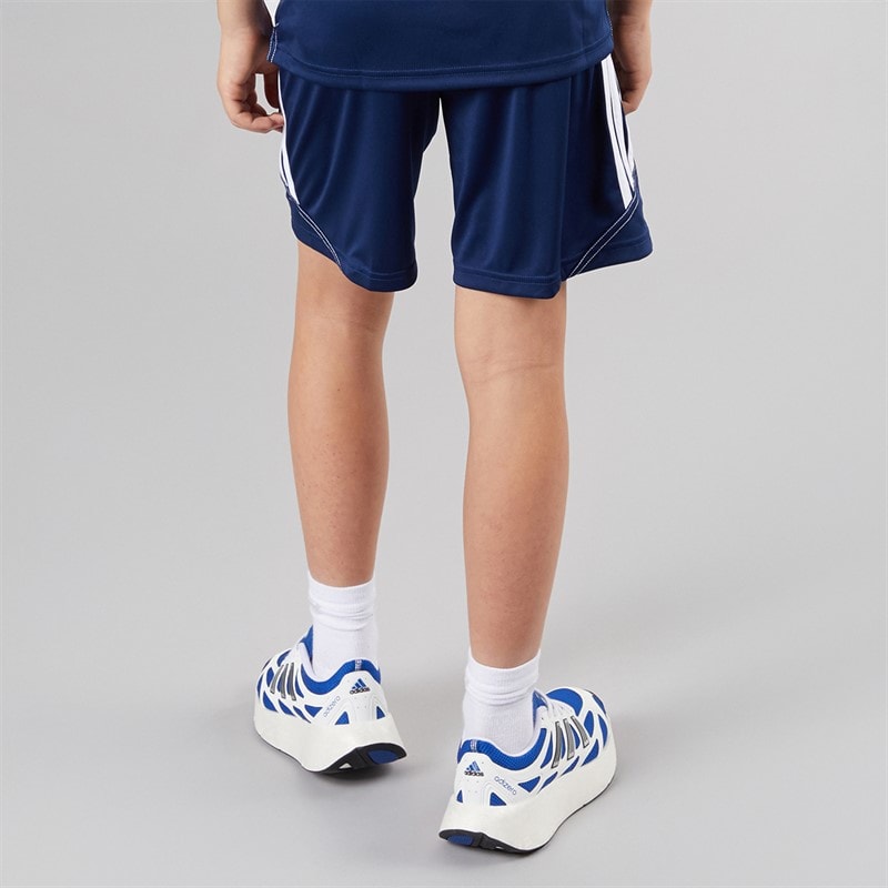 adidas Junior Tiro 23 Club Training Shorts Team Navy Blue 2/White - Image 2