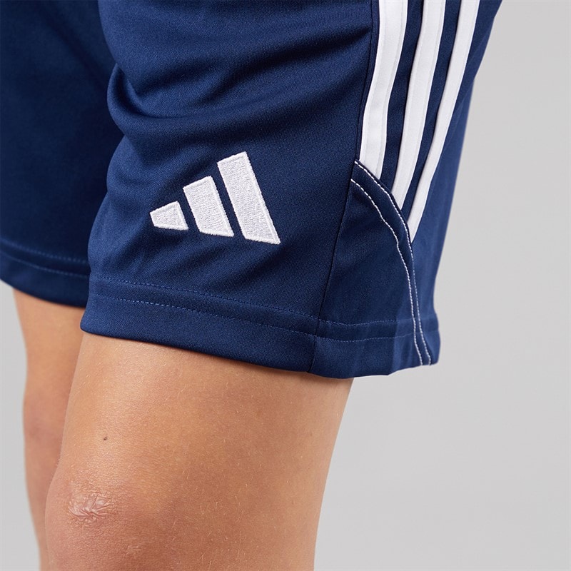 adidas Junior Tiro 23 Club Training Shorts Team Navy Blue 2/White - Image 3
