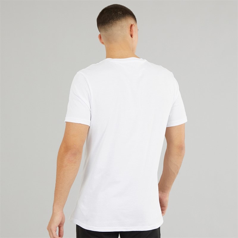 adidas Mens Comfort Flex Cotton Three Pack Crew Neck T-Shirts White - Image 2