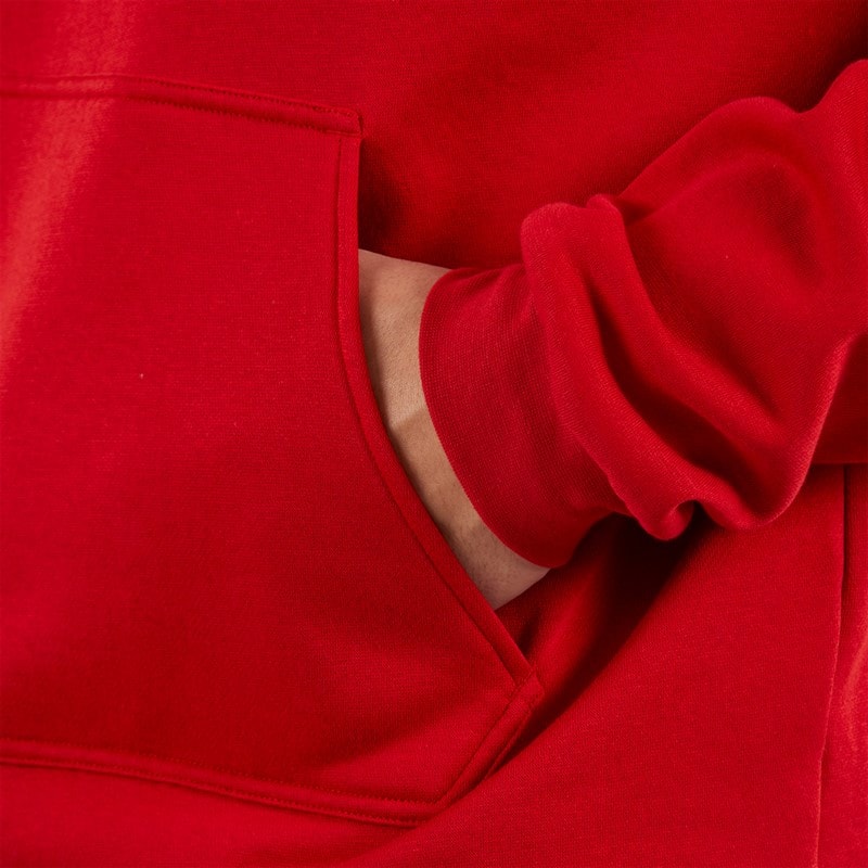 adidas Mens Entrada 22 Pullover Sweat Hoodie Team Power Red - Image 5