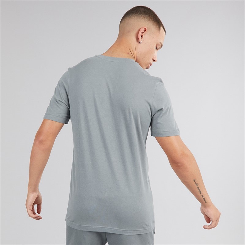 adidas Mens Entrada 22 T-Shirt Team Grey Four - Image 2