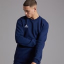 adidas Mens Entrada 22 Sweatshirt Team Navy Blue