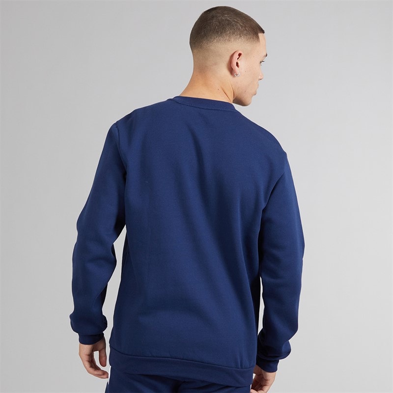 adidas Mens Entrada 22 Sweatshirt Team Navy Blue - Image 2