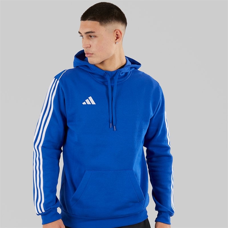 adidas Mens Tiro 23 League Pullover Sweat Hoodie Team Royal Blue - Image 1