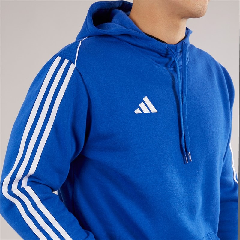 adidas Mens Tiro 23 League Pullover Sweat Hoodie Team Royal Blue - Image 5