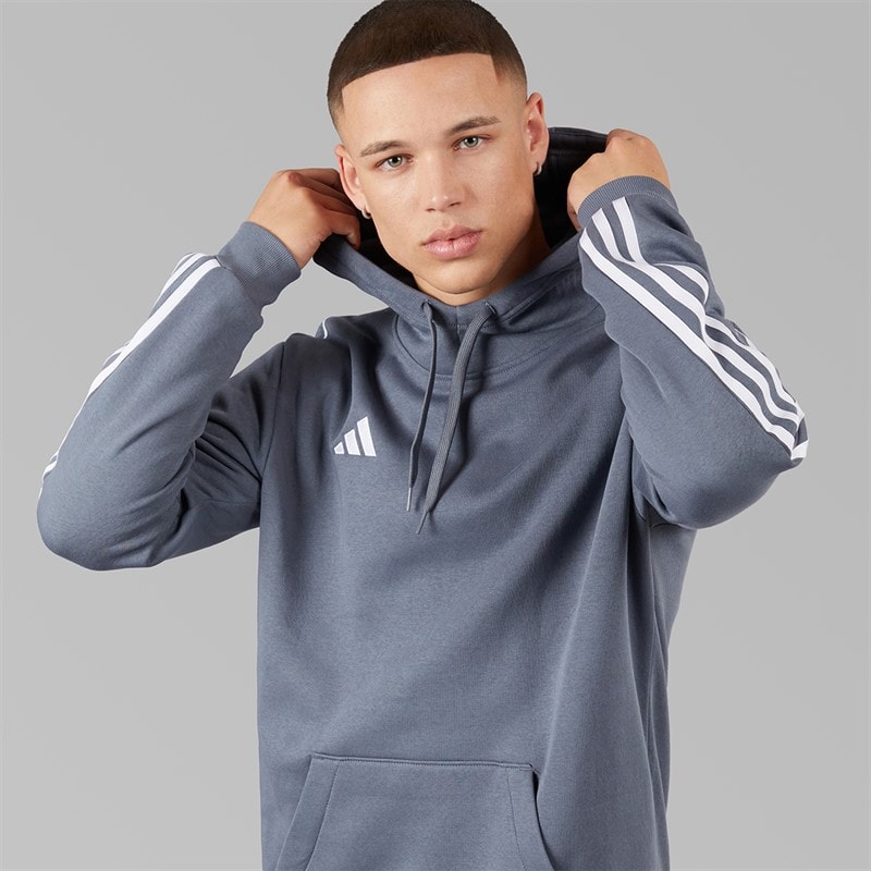 adidas Mens Tiro 23 League Pullover Sweat Hoodie Team Onix - Image 5