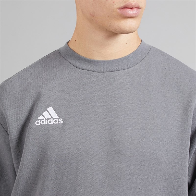 adidas Mens Entrada 22 Sweatshirt Team Grey Four - Image 3