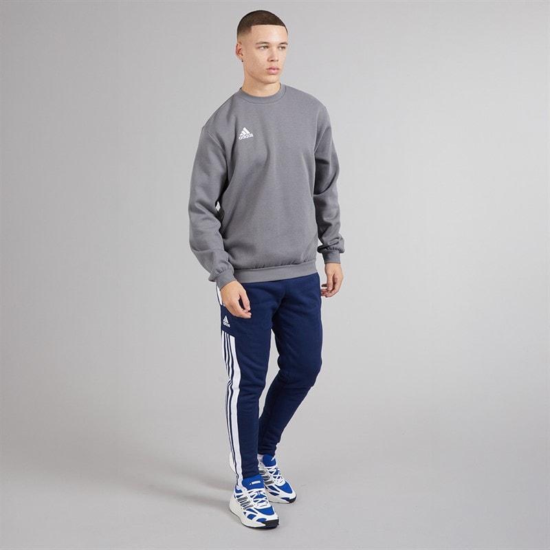 adidas Mens Entrada 22 Sweatshirt Team Grey Four - Image 4