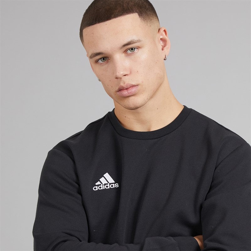 adidas Mens Entrada 22 Sweatshirt Black - Image 3