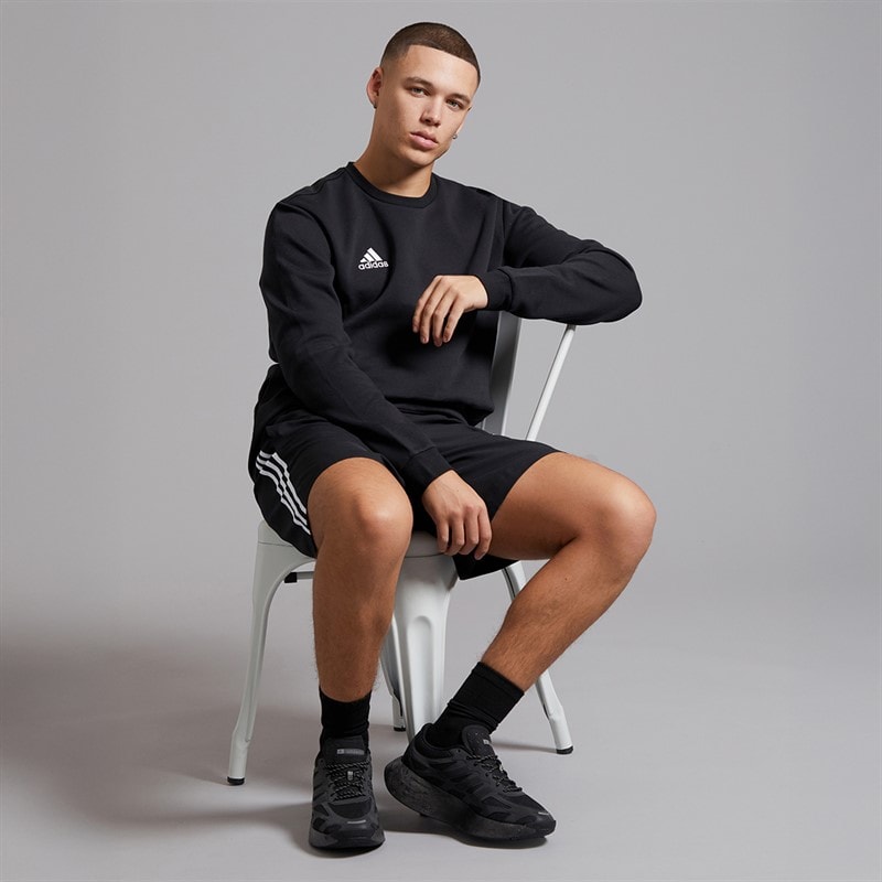 adidas Mens Entrada 22 Sweatshirt Black - Image 4