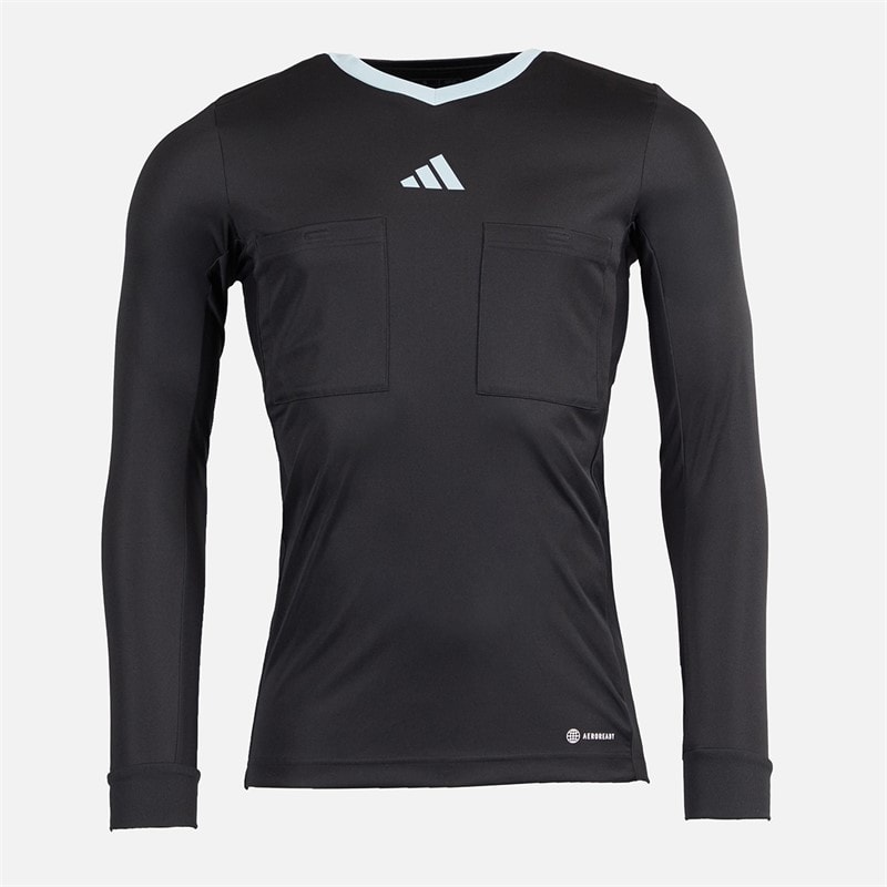 adidas Mens Referee 22 Long Sleeve Jersey Black