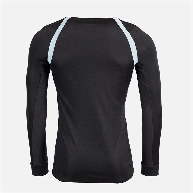 adidas Mens Referee 22 Long Sleeve Jersey Black - Image 2