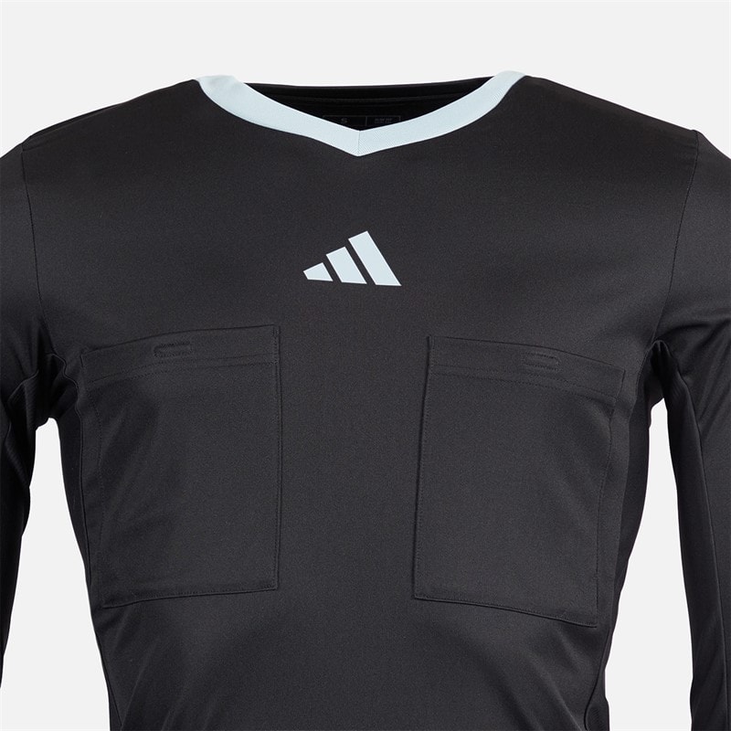 adidas Mens Referee 22 Long Sleeve Jersey Black - Image 3