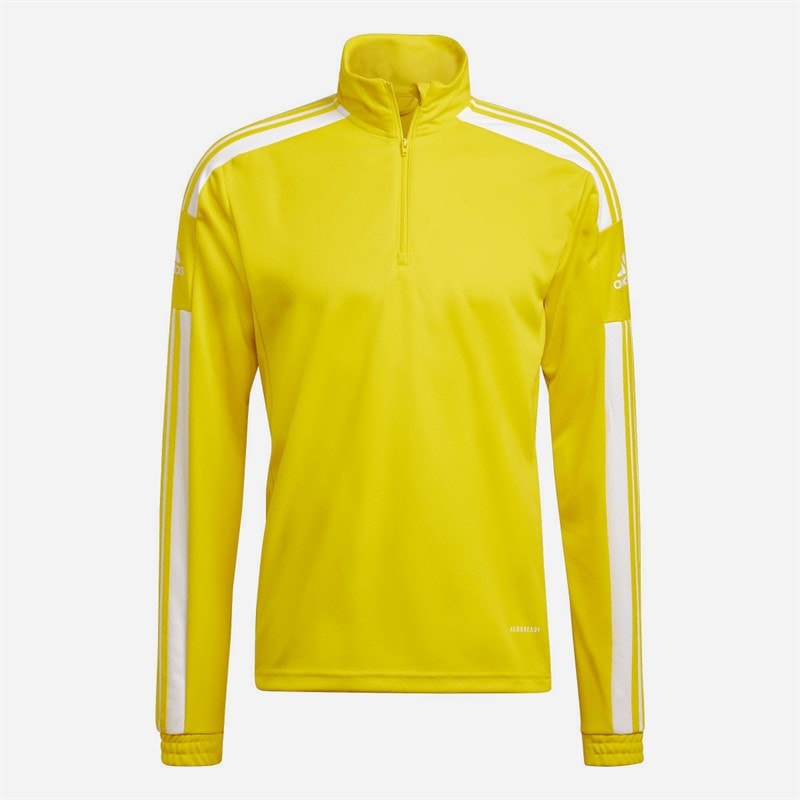 adidas Mens Squadra 21 Training Top Team Yellow/White - Image 1