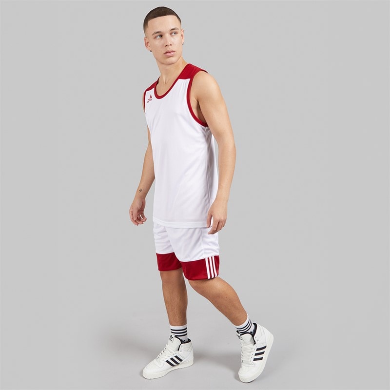 adidas Mens 3G Speed Reversible Basketball Shorts Power Red/White - Image 5