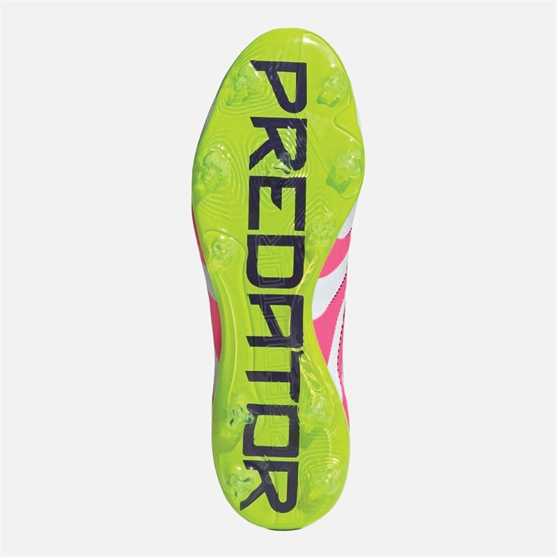 adidas Mens Predator Pro Celestrial Victory Pack FG Firm Ground Football Boots Cloud White/Lucid Pink/Lucid Lemon - Image 2