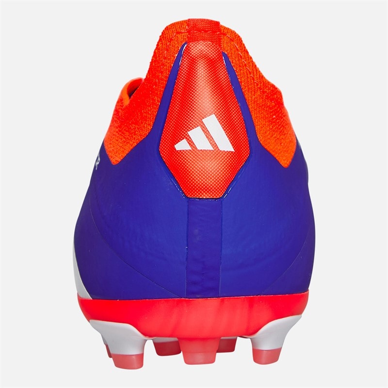 adidas Mens Predator Elite Advancement Pack 2G/3G AG Artificial Grass Football Boots Lucid Blue/Cloud White/Solar Red - Image 3