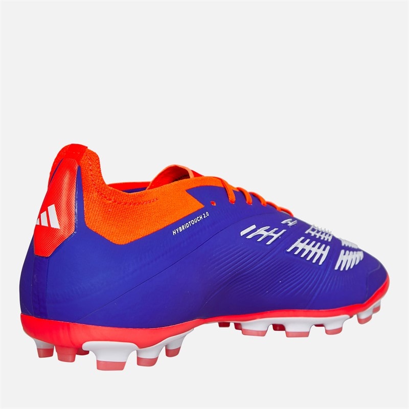 adidas Mens Predator Elite Advancement Pack 2G/3G AG Artificial Grass Football Boots Lucid Blue/Cloud White/Solar Red - Image 5