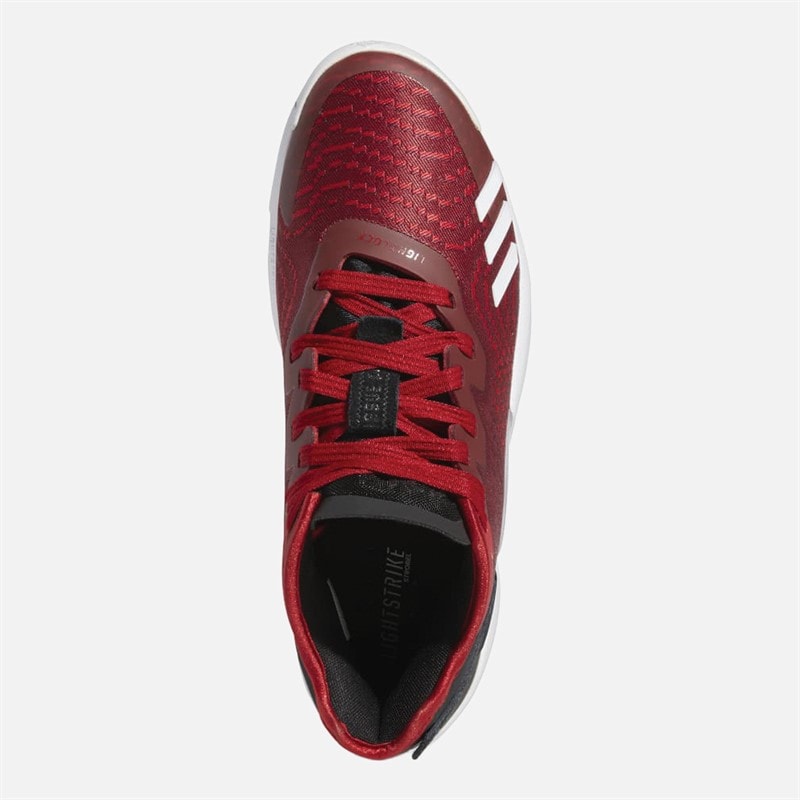 adidas D.O.N. Issue 4 Basketball Shoes Team Power Red/Cloud White/Core Black - Image 4