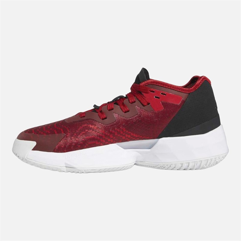 adidas D.O.N. Issue 4 Basketball Shoes Team Power Red/Cloud White/Core Black - Image 5