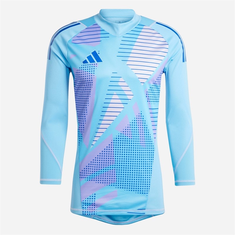 adidas Mens Tiro 24 Pro Long Sleeve Goalkeeper Jersey Semi Blue Burst