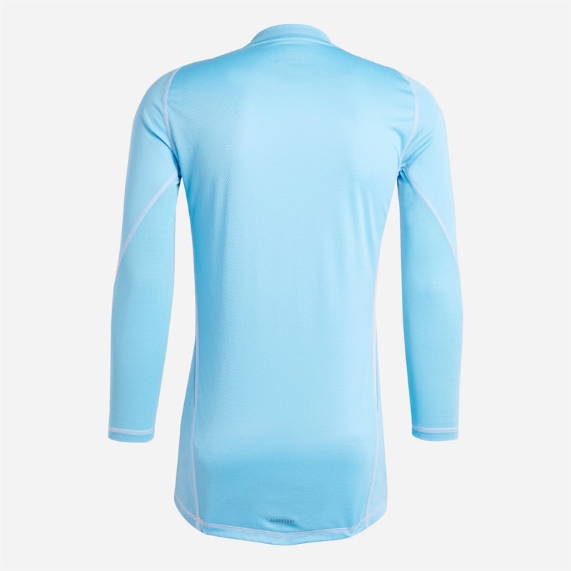 adidas Mens Tiro 24 Pro Long Sleeve Goalkeeper Jersey Semi Blue Burst - Image 2