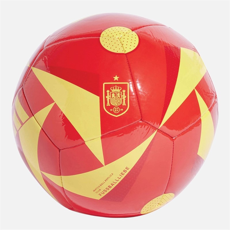adidas RFEF Spain Euro 2024 Club Training Football Active Red/Better Scarlet/Bold Gold - Image 1