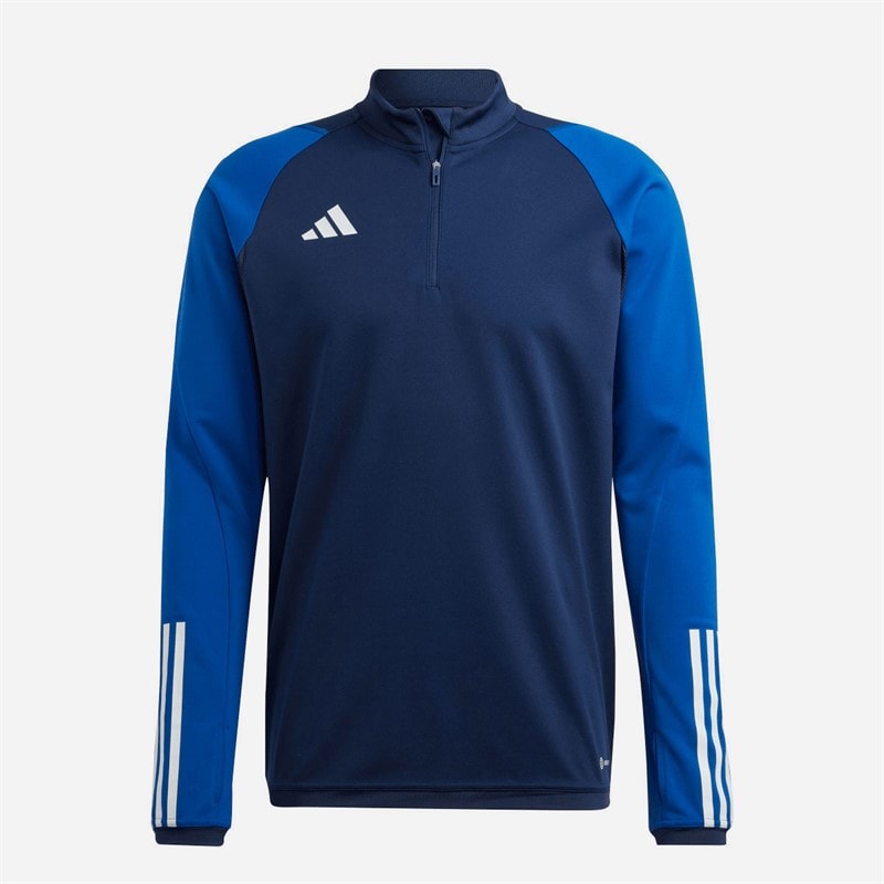 adidas Mens Tiro 23 Competition Training Top Team Navy Blue 2 - Image 1