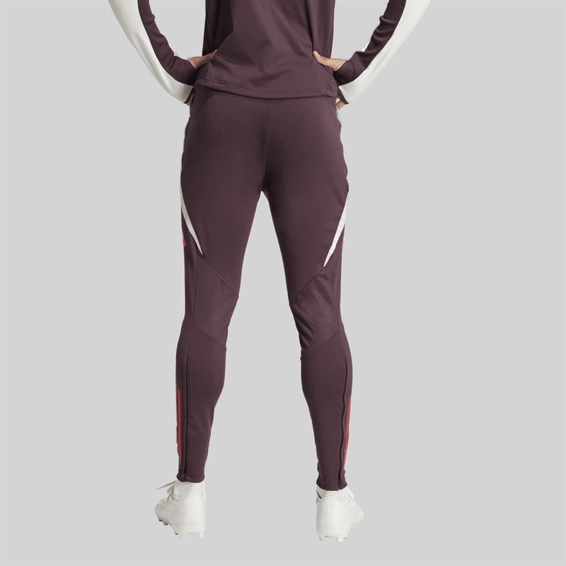 adidas Mens FCB FC Bayern Muenchen Training Pant Shadow Maroon/Red - Image 3