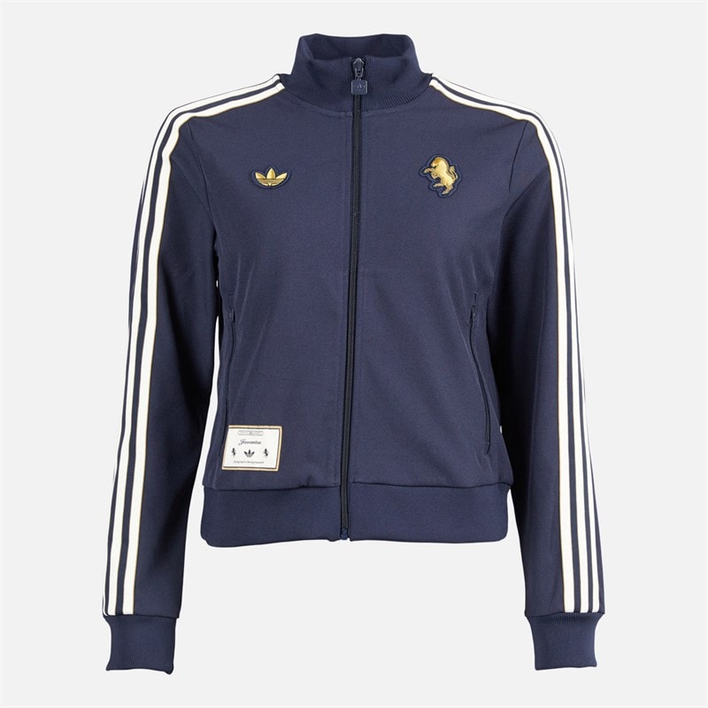 adidas Womens JFC Juventus Icon Track Top Legend Ink - Image 1