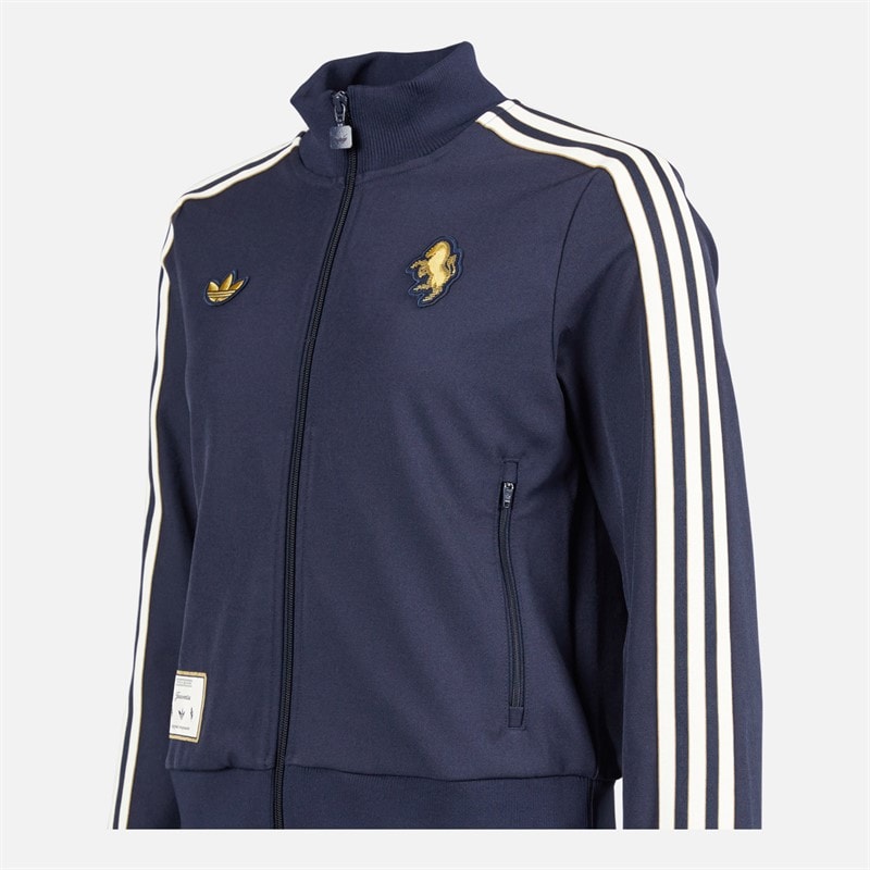 adidas Womens JFC Juventus Icon Track Top Legend Ink - Image 4