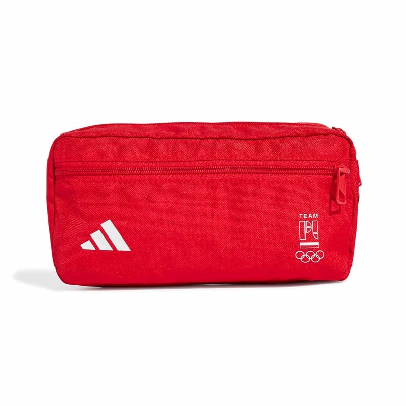 adidas PL Team Poland Waistbag Better Scarlet - Image 1