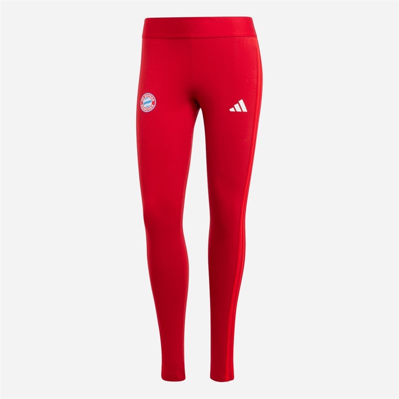 adidas Womens FCB FC Bayern Muenchen Leggings Team Power Red 2