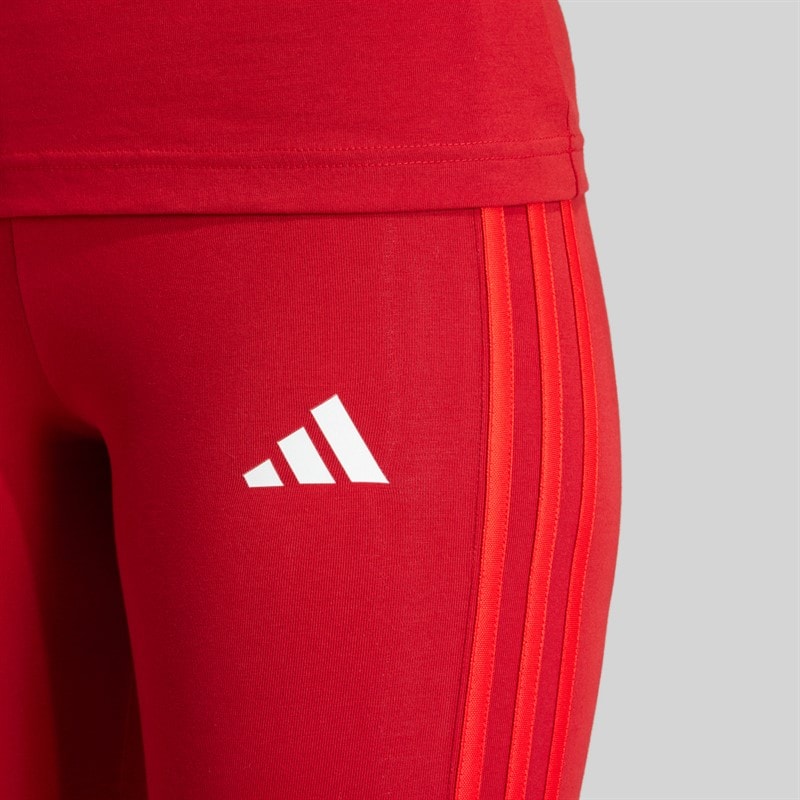 adidas Womens FCB FC Bayern Muenchen Leggings Team Power Red 2 - Image 4
