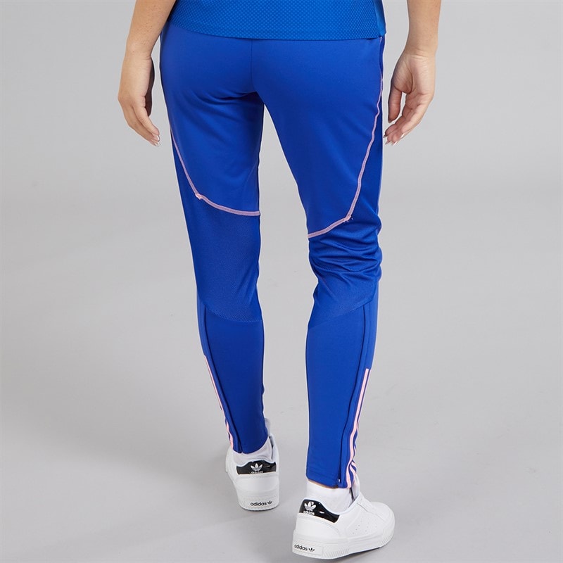 adidas Womens FFC Team France Tracksuit Bottoms Semi Lucid Blue - Image 2