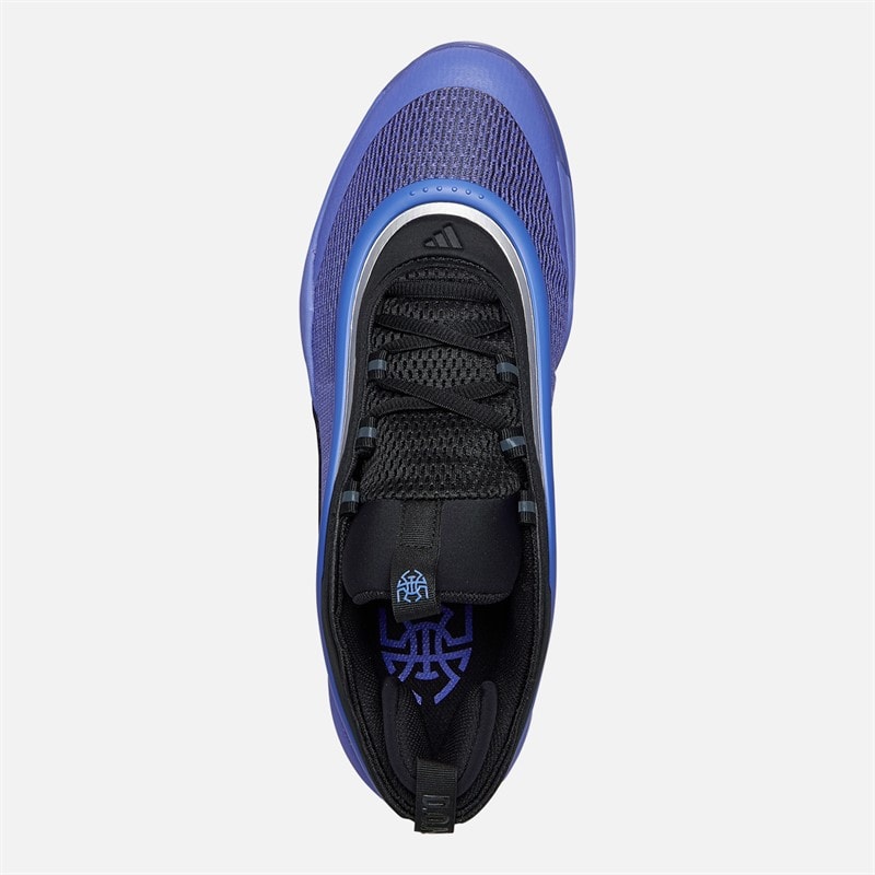 adidas Mens D.O.N. Issue 6 Basketball Shoes Cobalt Blue/Core Black/Blue Spark - Image 4