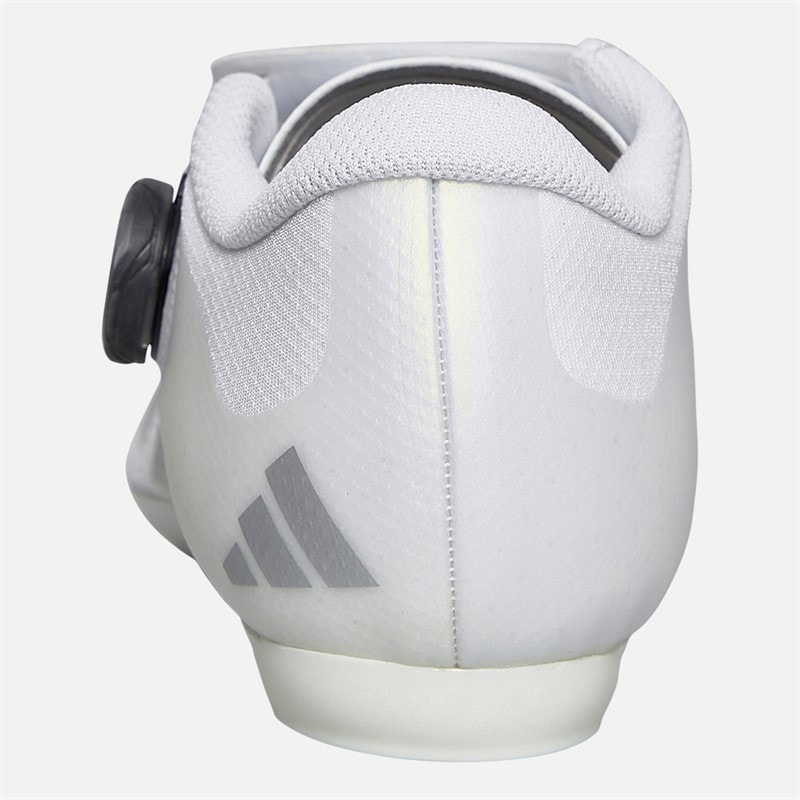 adidas Mens Tempo 3-Stripes BOA Cycling Shoes Cloud White/Silver Metallic/Core Black - Image 3